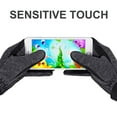 thumbnail image 4 of LQCrafK Thermal Winter Glove Liners for Cold Weather for Men & Women - Thin, Lightweight & Warm Black Gloves for Texting, Cycling & Driving - Touchscreen Smartphone Compatible,BlackS, 4 of 8