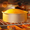 thumbnail image 2 of B 6 Inch Round Cake Pan With Removable Bottom Aluminum Alloy Baking Pan For Home Use Easy Clean Cake Baking Tool, 2 of 9