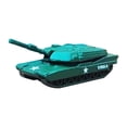 thumbnail image 3 of KLKCMS 1/64 Simulation Alloy Tank Model Tabletop Decor Car Model Ornaments Collectables Green, 3 of 9