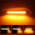 thumbnail image 1 of 2 piezas de 12 V 5 W LED para coche, luz de freno, luz de giro para E82 E88 E60 E61 E90 E91 E92 E93 (transparente), 1 of 4
