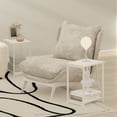 thumbnail image 6 of Simplistic Industrial Metal Frame End Table, 2-Pack, White/White, 6 of 6