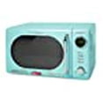 thumbnail image 3 of Nostalgia Retro Compact Countertop Microwave Oven, 0.7 Cu. Ft. 700-Watts with LED Digital Display, Child Lock, Easy Clean Interior, Aqua, 3 of 15