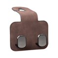 thumbnail image 1 of Suede Metal Double Hook Car Hook Car Mounted Suede Hook NEW S0E9, 1 of 8
