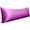 Purple, variant on Ntbay Ultra Soft Satin Long Body Pillowcase with Envelope Closure, Cooling and Smooth Body Pillow Cover for Hair and Skin, 20" x 54", Yellow