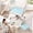 #75Light Blue, variant on Gel Seat Cushion, Ice Silk Chair Pad, Cooling Office Mat, Heat Dissipating Core and Breathable Fabric for Office Chairs, Car Seats, and Dormitory Study Chairs