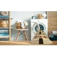 thumbnail image 2 of Ahgly Company Machine Washable Indoor Rectangle Traditional Gold Brown Area Rugs, 5' x 7', 2 of 7