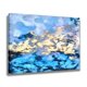 thumbnail image 2 of Póster de grafiti abstracto moderno azul zafiro, pintura decorativa, lienzo, arte de pared, carteles para sala de estar, pintura para dormitorio, estilo marco, 40 x 60 cm, 2 of 8