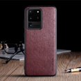 thumbnail image 1 of Luxury Vintage Leather Skin Coque Soft Phone Case For Samsung S20 Fe Plus Ultra, 1 of 5