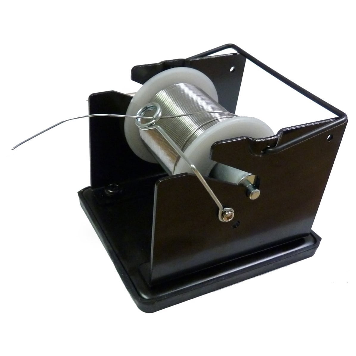 Solder Spool Holder with Weighted Base