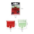thumbnail image 4 of 2pcs Coupe Professionnelle Guide Comb 1.5mm 3mm Limite Colorée Set Peigne pour Outil de Coiffure Rasoir Tondeuse Électrique, 4 of 6