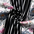 thumbnail image 2 of Pantalones de Piernas Anchas de las Mujeres Impresión Floral de Algodón Lino Suelto Casual de Cintura Alta Pantalones Largos Cónicos para Primavera Verano, 2 of 6