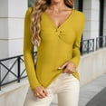 thumbnail image 2 of Wdgfv Wool Women's Pullover Sweater Elegant V-Neck Knit Pullover For Women Slim Fit Long Sleeve Top Comfort Wear Versatile, 2 of 5