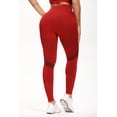 thumbnail image 6 of Yoga Exercise Gym Sports Workout Athletic Women Outfits 2 piece Seamless Bra High Waist Full Length Pants Leggings Set for Running Jogging Walking Tummy Control Non See-Through All Day Comfort, 6 of 8