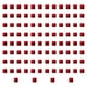 thumbnail image 3 of 100 bloques de cubos acrílicos, bloques de construcción educativos de lados, juego de mesa de aprendizaje, juguetes de entrenamiento sensorial rojo, 3 of 8