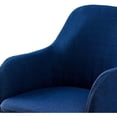 thumbnail image 2 of Housse de chaise extensible pour salle à manger, bureau (bleu marine), 2 of 5