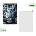 thumbnail image 2 of ONETECH White Tiger, Roses, Anne Stokes Microfiber Premium Golf Towel Birthday Gift 2PC, 2 of 7