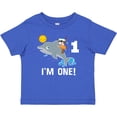 thumbnail image 3 of Inktastic First Birthday 1 Year Old Dolphin Boys or Girls Baby T-Shirt, 3 of 5