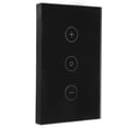thumbnail image 1 of WIFI Light On Off, Smart Touch Switch APP Control  For Exhibition Hall For Apartment For Villa For TUYA For Duplex For Office Building Black, 1 of 8