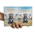 thumbnail image 3 of Welcome Spring Fairy Pitbull in Flower Meadow Travel Passport Wallet Terrier Dog Lover PU Leather Passport Holder Cover - 13002, 3 of 5