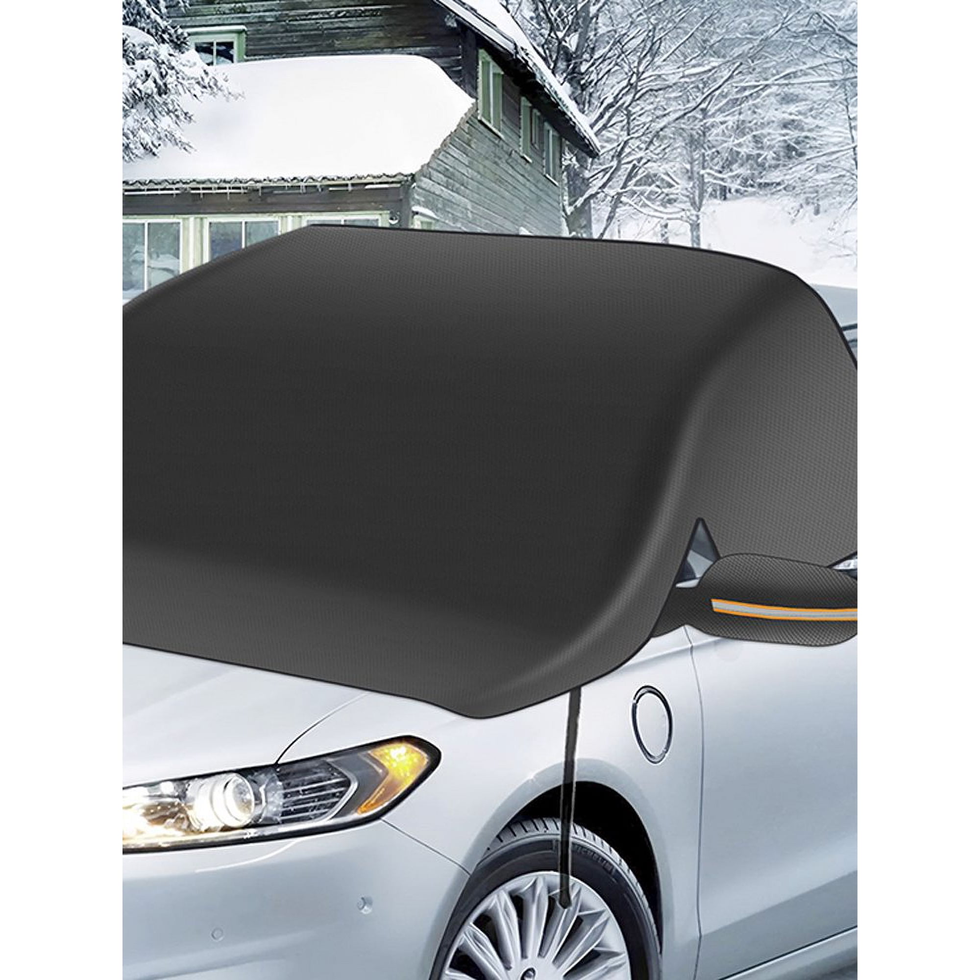 Housse De Protection Magnétique Universelle Pour Pare-brise De Voiture, Protection D'hiver Pliable Et étanche, 147 X 100 Cm | Leroy Merlin