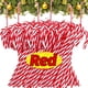 thumbnail image 3 of 100/10 piezas de bastones de caramelo navideños de acrílico retorcidos colgantes para adornos de árbol de Navidad, fiesta de año nuevo, decoración del hogar, 3 of 5