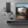 thumbnail image 4 of Wall Mount for Xbox Series X with Cooling Fan and 3 USB Port Game Controller Holder Headphone Hanger, 4 of 5