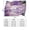 30* 40in (76* 102cm), variant on He Is Risen Easter Cross & Lily Flannel Throw Blanket - Soft Inspirational Purple Religious Blanket for Church & Home Decor