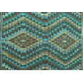 thumbnail image 1 of Ahgly Company Indoor Rectangle Southwestern Light Blue Country Area Rugs, 3' x 5', 1 of 4