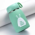 thumbnail image 4 of Billuyoard Botella de viaje aislada de 320ml, taza de vacío ligera de seguridad, taza de agua Universal, oficina, hogar, empresa, niños, deportes Cocina y Comedor Verde/320ML Billuyoard HA065441-01, 4 of 6