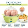 thumbnail image 2 of MyMini Premium 7-Egg Cooker, Lime Green, 2 of 7