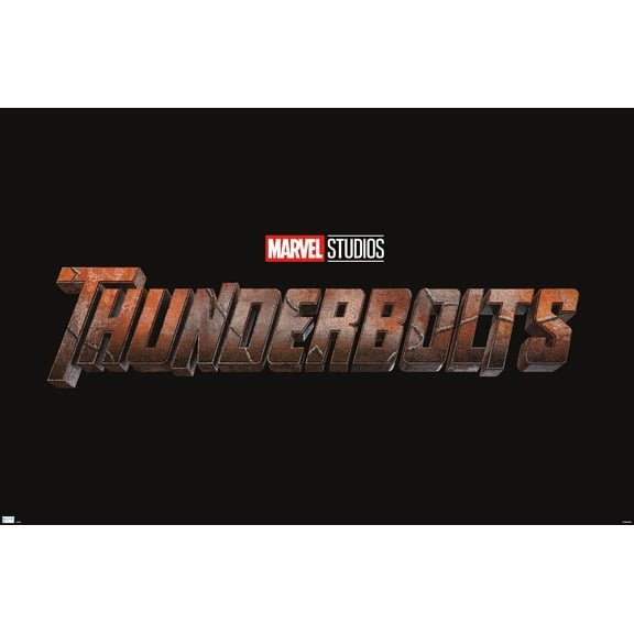 Marvel Thunderbolts - Logo Wall Poster, 22.375" x 34"