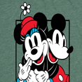 thumbnail image 3 of Mickey & Friends - Mickey Minnie Couple Goals - Women's Short Sleeve Graphic T-Shirt, 3 of 5