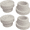 2-White 4PCS, variant on White Rubber Bumper – Pool Ladder Bumpers for Inground Pool - White Rubber Ladder Foot Covers - Fits 1.9' Swimming Pool Ladder Tubing (2Pack)
