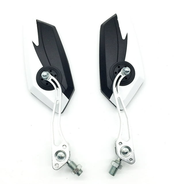 TopOne 1 Pair Motorcycle Rearview Side Mirror Reversing Auxiliary Mirror Adjustable Reflector Modified Parts
