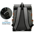 thumbnail image 7 of KOMI Slim Vintage Laptop Backpack For women,Men For Travel, College, Dayparks, Fits up to 15.6Inch Notebook, 7 of 7