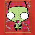 thumbnail image 3 of Invader ZIM - ZIM Sticking His Tongue Out - Retro Style Grid - Toddler And Youth Short Sleeve Graphic T-Shirt, 3 of 5