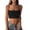 Black, variant on Camisole Tops for Women Ribbed U-Neck Tank Tops for Women Stretchy Knit Slim Breathable Womens Camisole Tank Tops Layering Casual S White