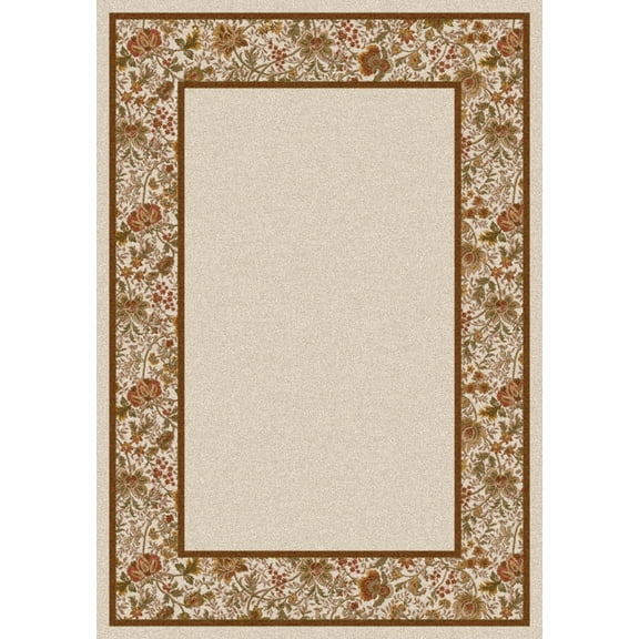 Milliken Design Center Area Rug TERENAH OPAL Terenah Opal Leaves Petals 2' 4" x 15' 6" Runner