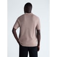 thumbnail image 4 of Free Assembly Men's Textured Polo Sweater with Short Sleeves, Lightweight, Sizes XS-3XL, 4 of 6