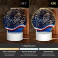 thumbnail image 3 of Daiia Fireworks Pattern Acrylic Night Light, LED Touch Light, Bedroom Night Light, Soft Glowing Lamp Perfect Gift for Mother's Day, Birthday, or Christmas, 3 of 9