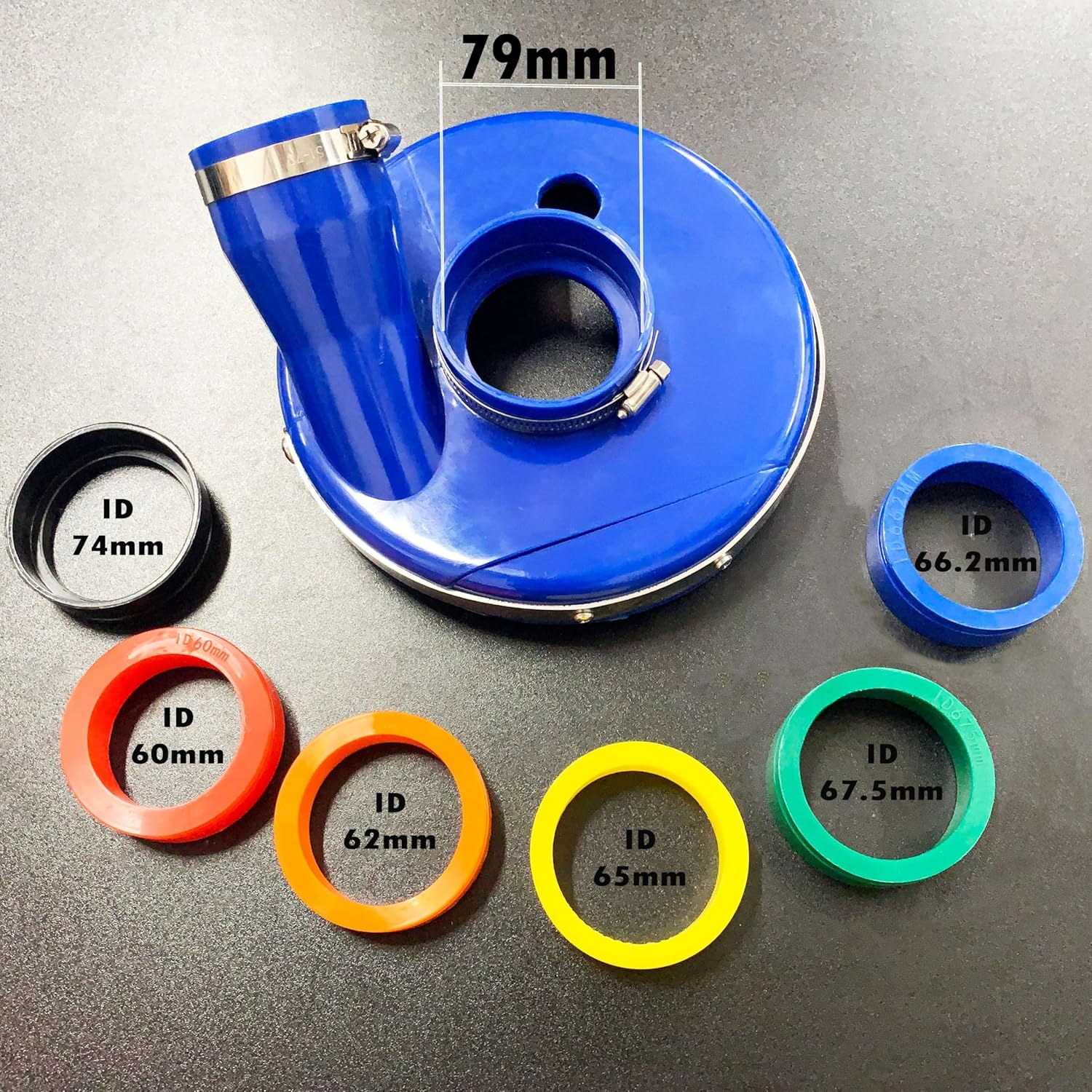 7" Polyurethane Dust Shroud for Angle Grinders & Grinding Wheels