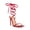 Red, variant on Womens Sandals Strappy Heels Sexy Lace Up Square Open Toe Heels Tie Up High Heeled Sandals for Summer Dressy Prom Party Daily Wear White