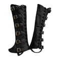 thumbnail image 1 of Minnieouse Foot Cover Gothic Medieval for Christmas  Costume Knights Ladies Accessory Disfraces de disfraces Negro, 1 of 1