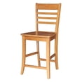thumbnail image 4 of International Concepts S50-3102 Roma Counterheight Stool - 24'' SH Espresso / Cherry, 4 of 6