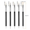thumbnail image 2 of 5 Pcs Silicone Clay Sculpting Tool Double-Ended Shaper Pens Modeling  Tool for DIY Handicraft, Black, 2 of 5