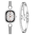 thumbnail image 1 of Reloj de pulsera de cuarzo analógico de acero inoxidable dorado cristalino para mujer a la moda Wmkox8yii gfajkfgbkjabf2099, 1 of 1