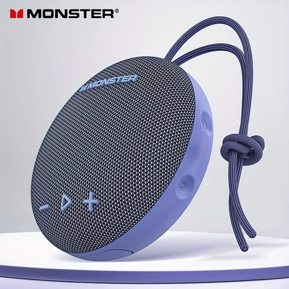Monster Wireless Speaker, Stereo Sound System, Portable Audio System, High-quality Loud And Powerful Bass, Long-lasting Battery, Suitable For Home, Office And Outdoor Portable Use