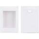 thumbnail image 5 of 30 paquetes de cajas de papel kraft blanco de 5x3x0.6 pulgadas con ventana transparente de PVC, ideales para regalar dulces, galletas y otras artesanías., 5 of 9