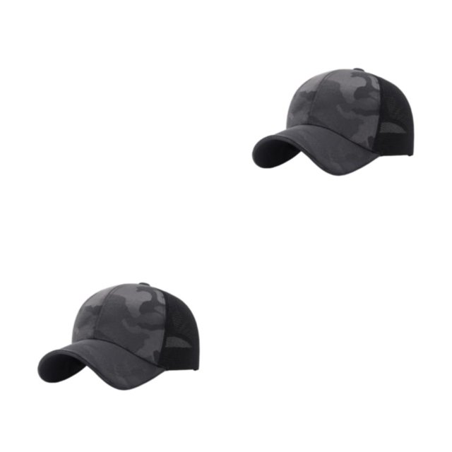 Maytalsory Sun Protection Hat Stay Comfortable And Safe In Sun Adjustable Cloth Baseball Cap Caps For Men Sunhat Hats Easy To Wear gray 2Set