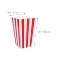 thumbnail image 3 of Popcorn Containers 30 Pcs Carton Bulk Disposable Gift Boxes Gifts Party Supplies Birthday Decor Red, 3 of 6